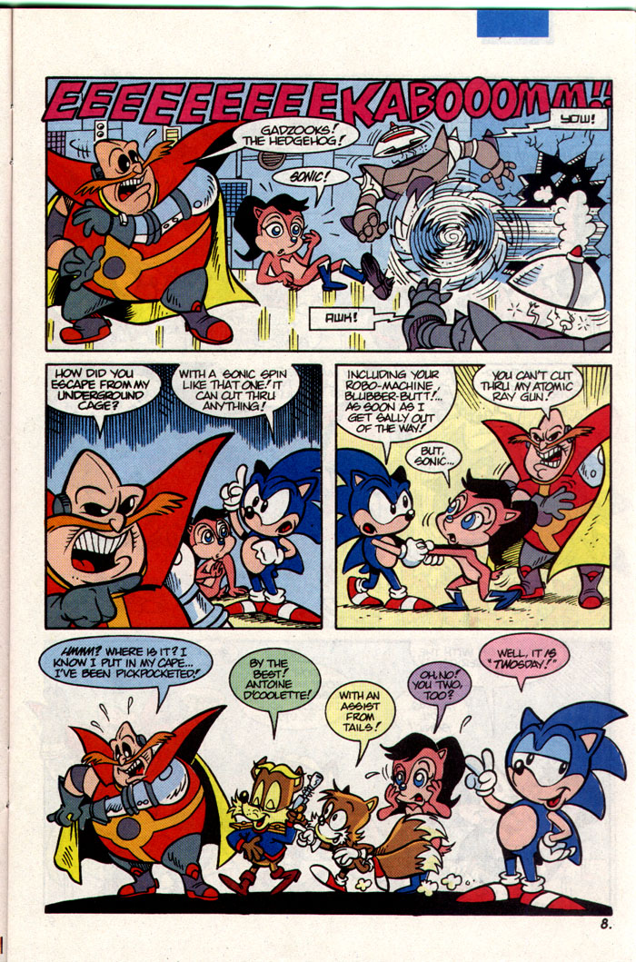 Sonic - Archie Adventure Series March 1993 Page 8